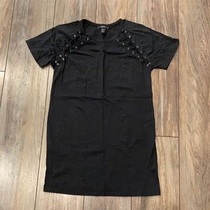 Forever 21 Black Tshirt Dress